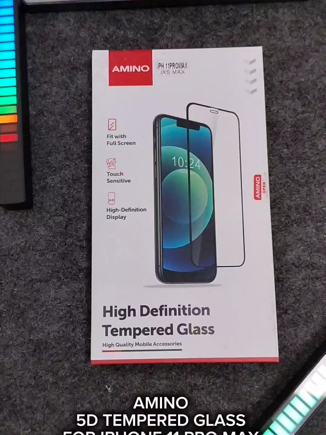 Tampilan layar tetap glowing. Gak merusak keindahan gadget kamu. #amino #temperedglass #temperedglassclear #pelindunglayar #pelindunglayariphone #temperedglassiphone #antigores #antigoresiphone #antigoresclear #antigoresglossy #temperedglassglossy