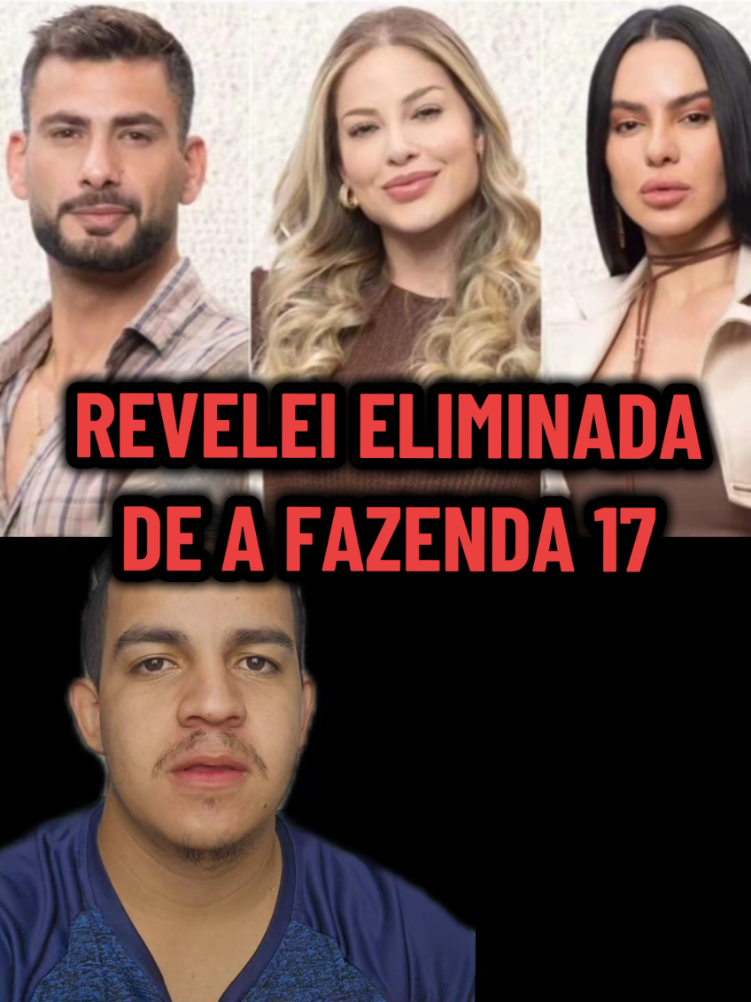 Com Michelle fazendeira, eu revelei quem sai eliminada de A Fazenda 17 entre Saory, Tamires e Nizam
