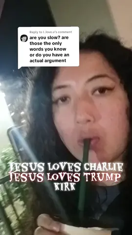 Replying to @l..love.u☆Jesus Loves Charlie Kirk #donaldtrump 