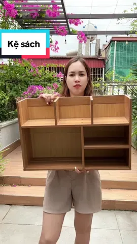 Kệ sách MDF#kesach #kedeban #ketailieu #vanbepne 