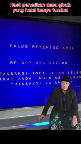 saldo sudah masuk di rekening anak #buktinyata  #ujangbustomi  #penarikandanaghaib  #pesugihan #fyp 