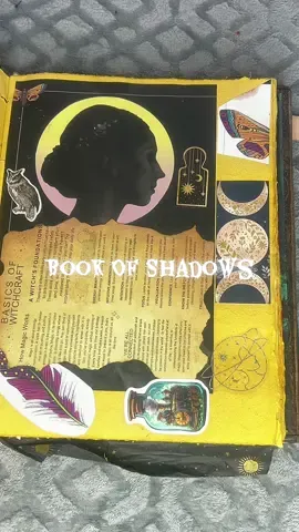 Every page in my Book of Shadows tells a story, and one day, it’ll tell mine 🌿✨    #BookLover #BookOfShadows #Grimoire #WitchTok #WitchyAesthetic 