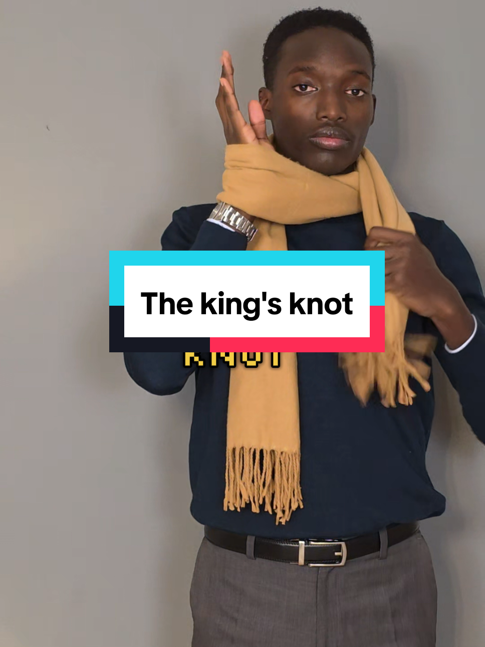 My favourite scarf style. #scarf #scarftutorial #scarfstyles 