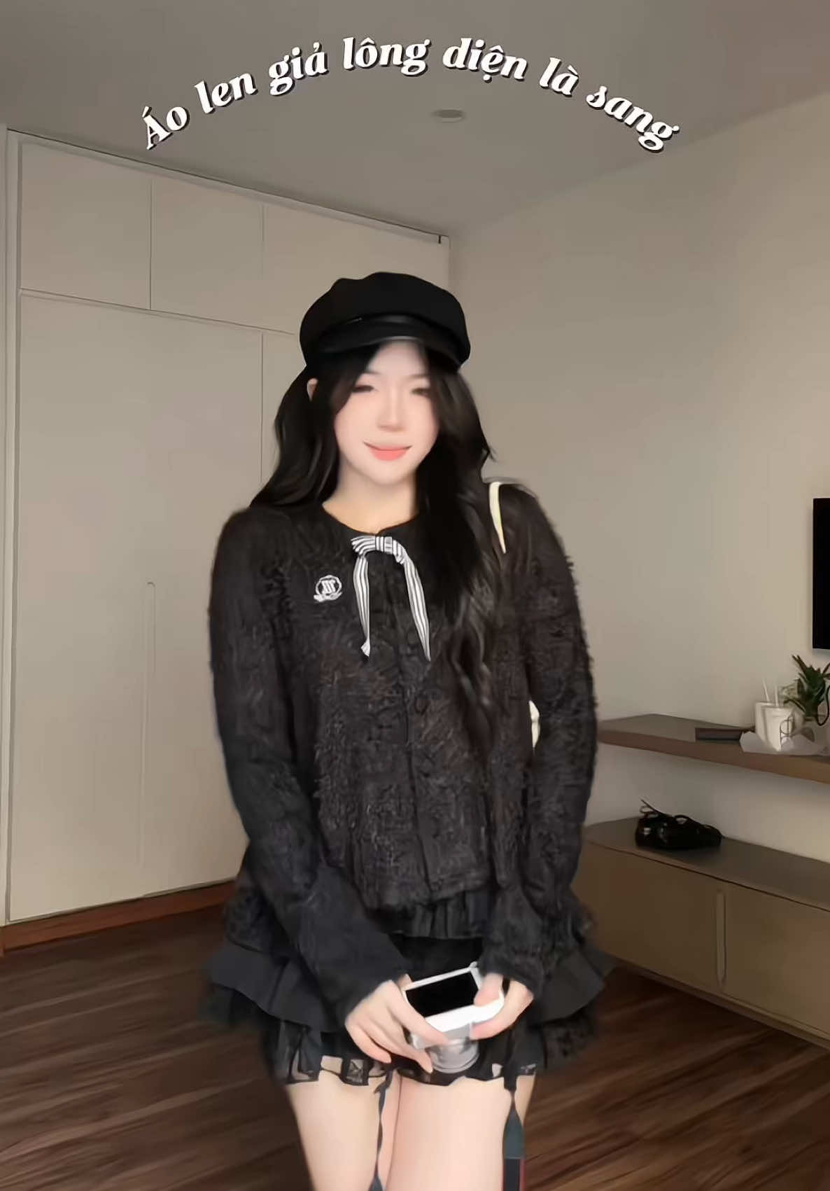 Xinh sang nè 🤍 #aolen #basic #OOTD #fitcheck #winter 