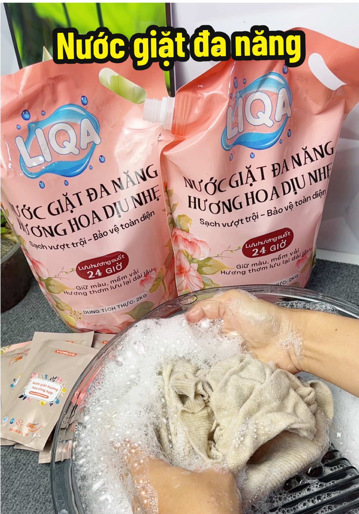 Nước giặt hương nước hoa tổng hợp#xuhuong #thịnhhanh #fyp 