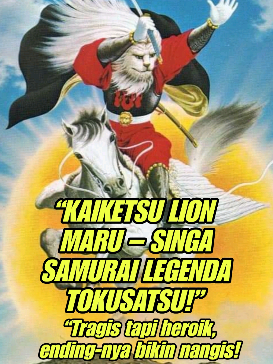 Sebelum Rider & Sentai makin besar, udah ada satu legenda dari dunia other toku — Kaiketsu Lion Maru (1972)! Dari henshin “Kaze yo! Hikari yo! Ninpo: Shishi-Henge!” yang super ikonik, Opening theme yang membangkitkan semangat, Sampai ending tragis yang bikin anak-anak jaman dulu mewek 😭 Dan jangan lupa… dulu musuhnya Tiger Joe, malah jadi rekan sejati Lion Maru melawan Gosun! Naik Pegasus Hikamaru, Lion Maru terbang ke medan perang penuh kehormatan ⚔️✨ 🔥 Sekarang giliran lo Bray! Siapa di sini yang masih inget nonton Lion Maru waktu kecil? Tulis nostalgia lo di kolom komentar! 👇 #KaiketsuLionMaru #LionMaru #TokusatsuLegends #bahasyangjadul #OtherToku 