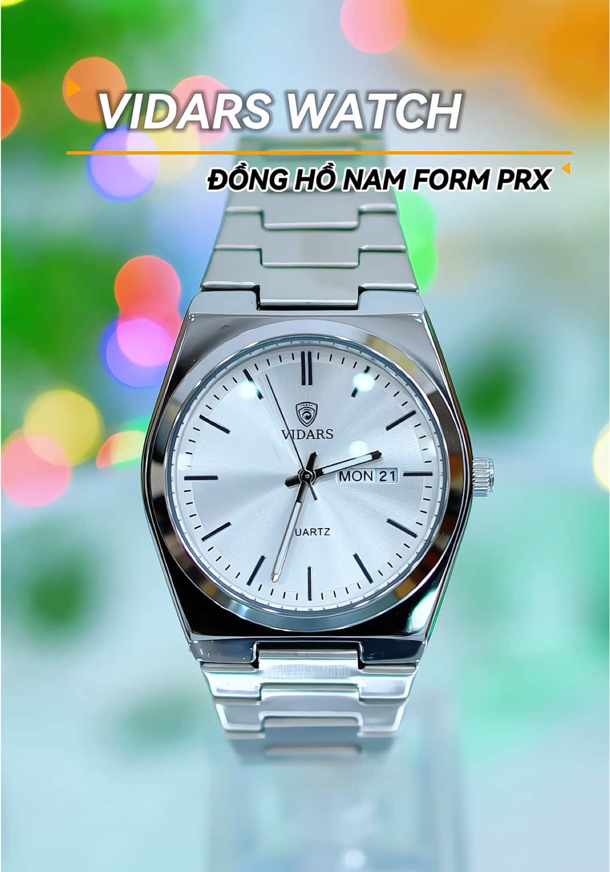 Đồng hồ thời trang nam vidars form prx #dongho #donghonam #donghothoitrang 