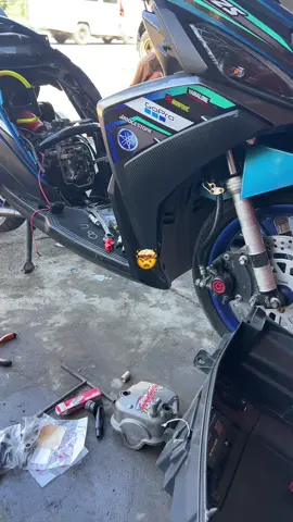 Pahinga muna!😆🛵 #mioi125 #59as #kargadolifestyle 