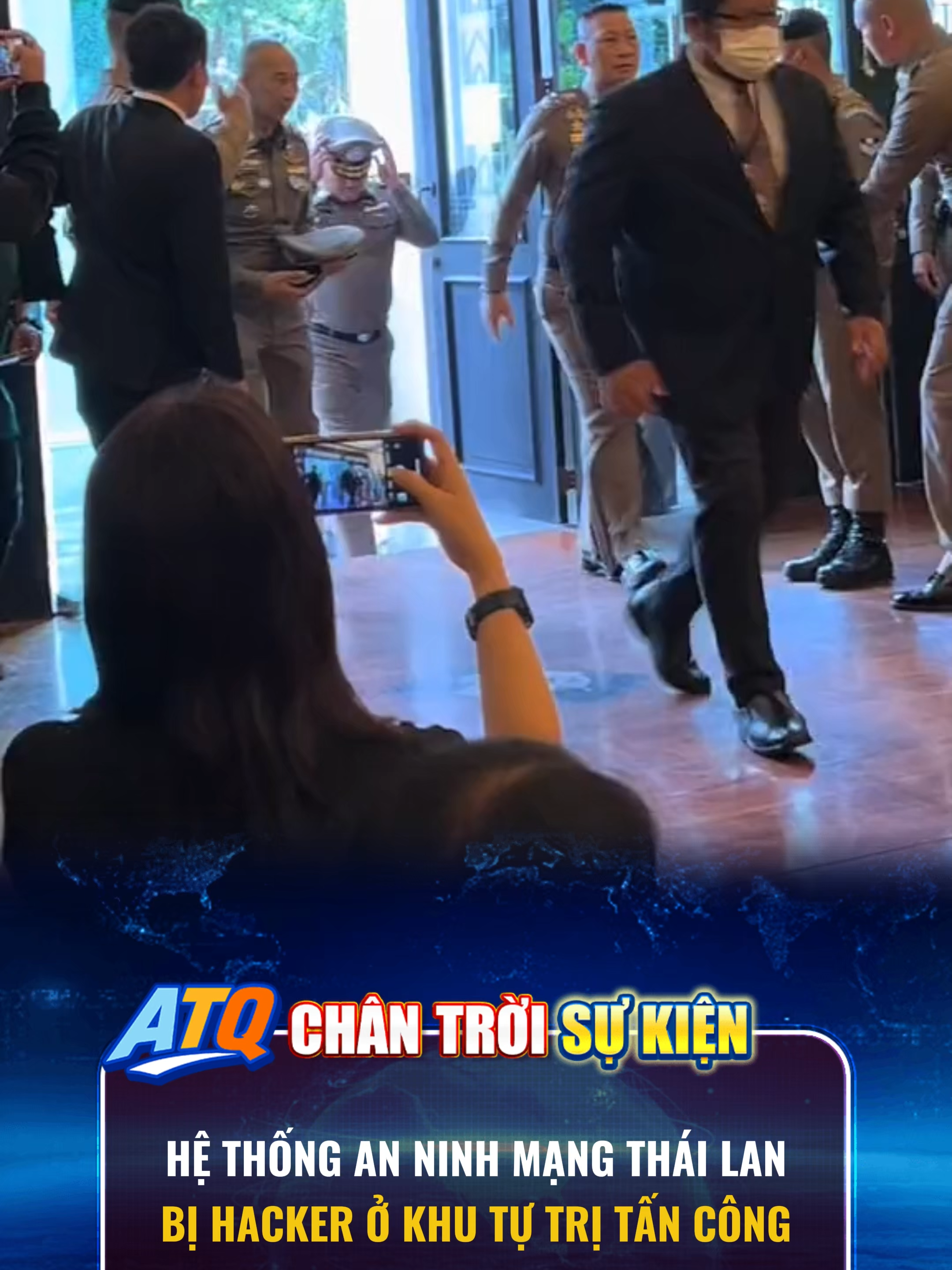 Hệ thống an ninh của Thái Lan nghi bị Campuchia tấn công #tintucquansu #ATQ