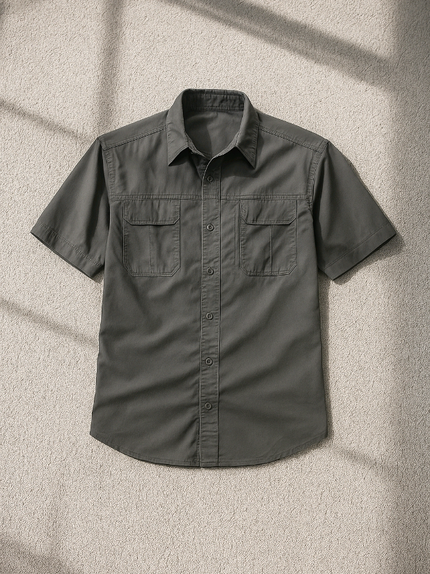 kemeja pendek pria tactical premium #kemejapria #kemejamurah #kemejatactical #outfit #rekomendasi 