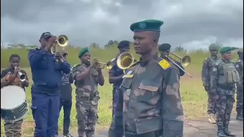 arrivée du général major MUSHIMBA DAVID ANTOINE, commandant de la 32e Région militaire au secteur opérationnel uélé.