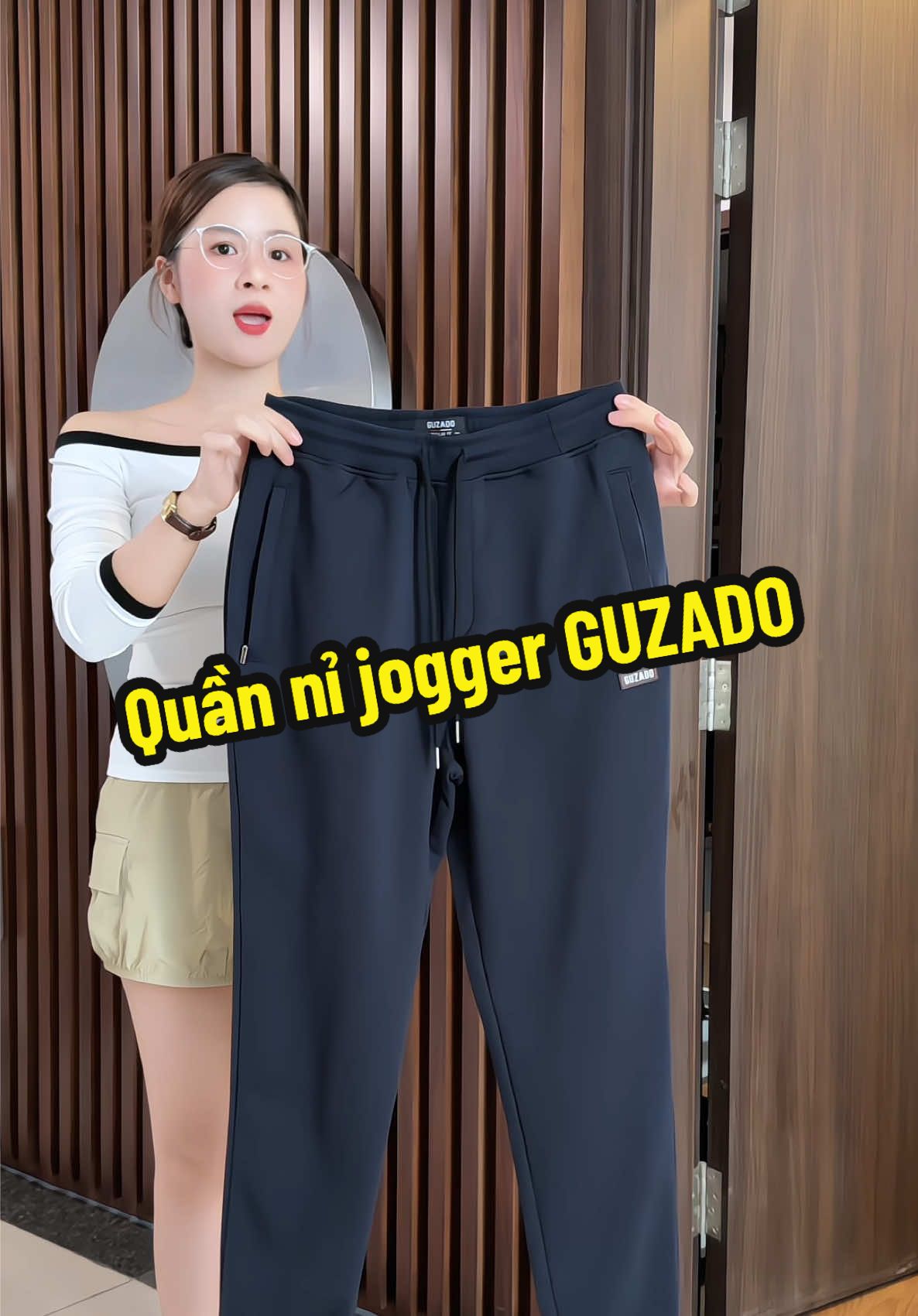 Quần nỉ jogger dày dặn ấm - ko xù vải #GUZADO #phuongsongsinh #phuongvinguyen #quanni #jogger m