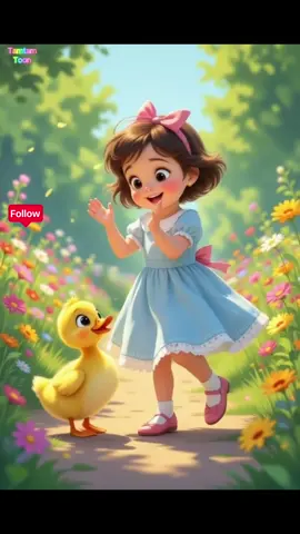 🐥 اكلك منين يابطة ياقطة اغاني كرتون جميلة وممتعة للأطفال 🌹🌹