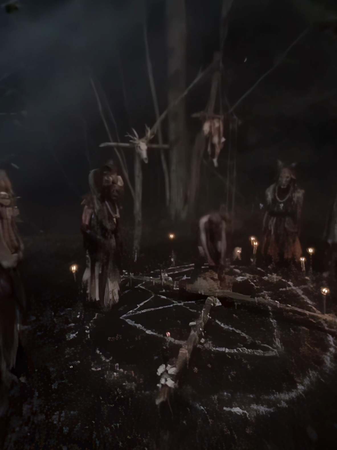 Wednesday night ritual. #nightmarefuel #horror #scary #pagan #ritual 