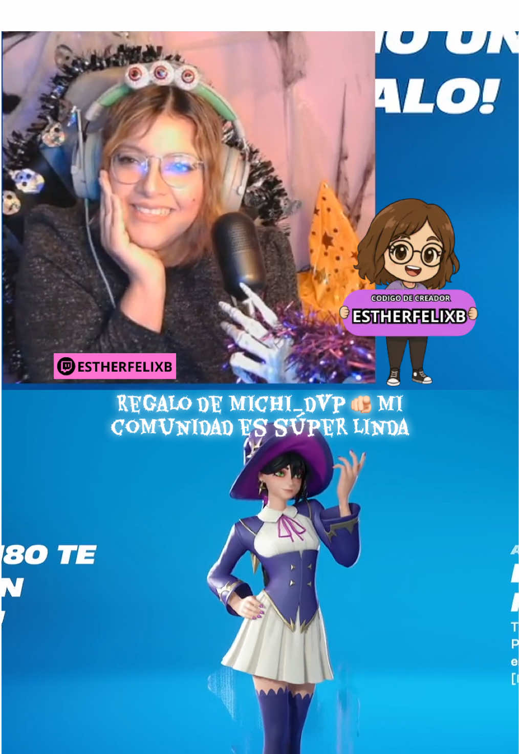 Regalitos de Fortnite #streamer  #fornite #fortniteskins #fortniteclips #stream 