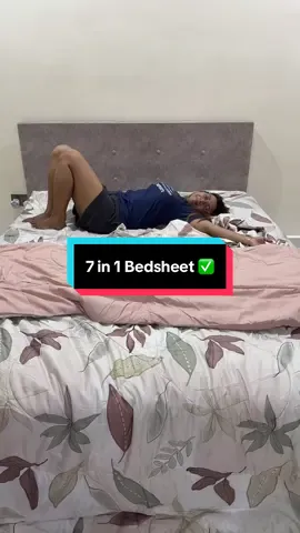 7 in 1 Bedsheet ✅ #malanirajahofficial #viralvideo #topcreator #fyp #bedsheets 