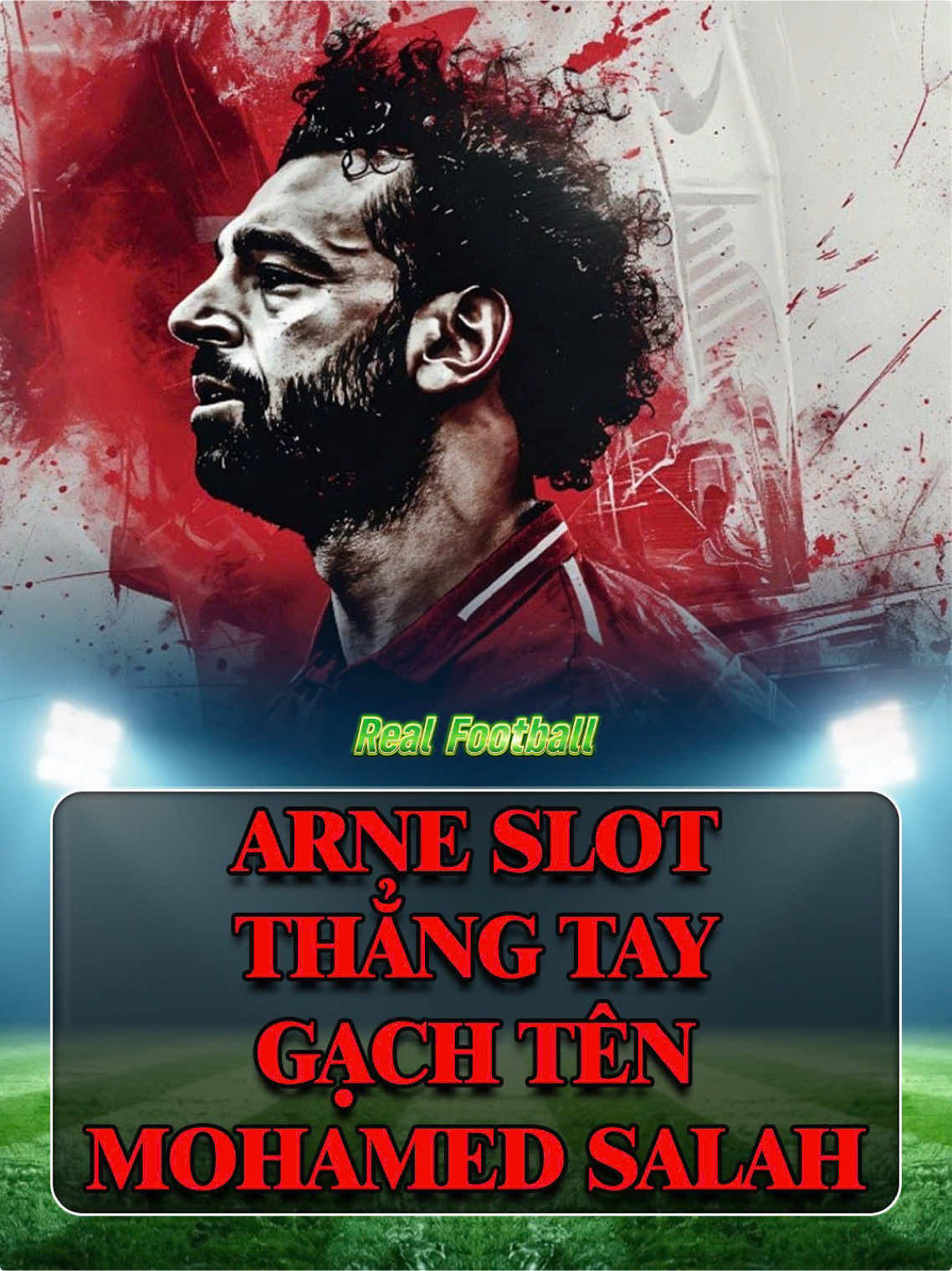 Arne Slot thẳng tay gạch tên Mohamed Salah khỏi đội hình xuất phát #bongda #liverpool #mohamedsalah #salah #arneslot 