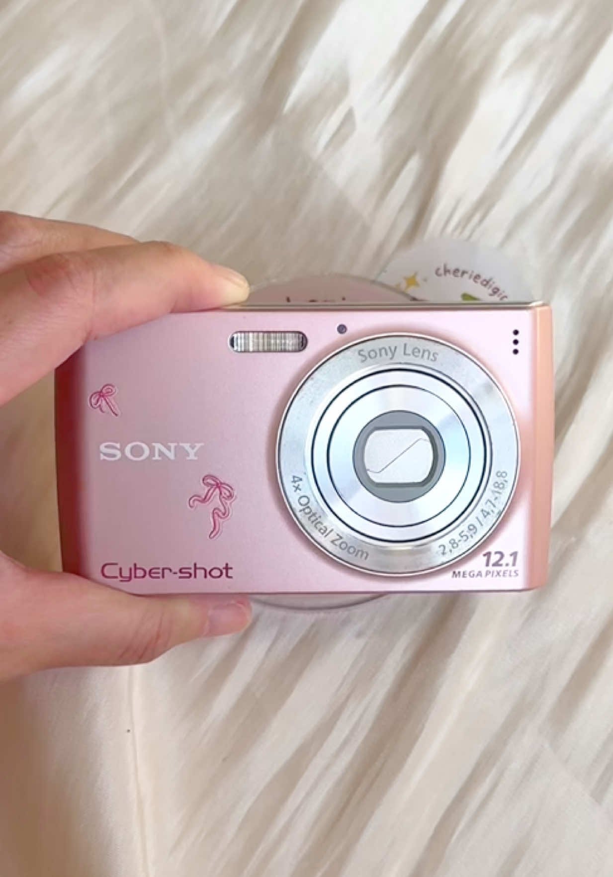 sony cybershot w510 baby pink | slim and cute in baby pink🎀 #sonycybershot #sonydigicam #pinkdigicam #sony #digicamsingapore