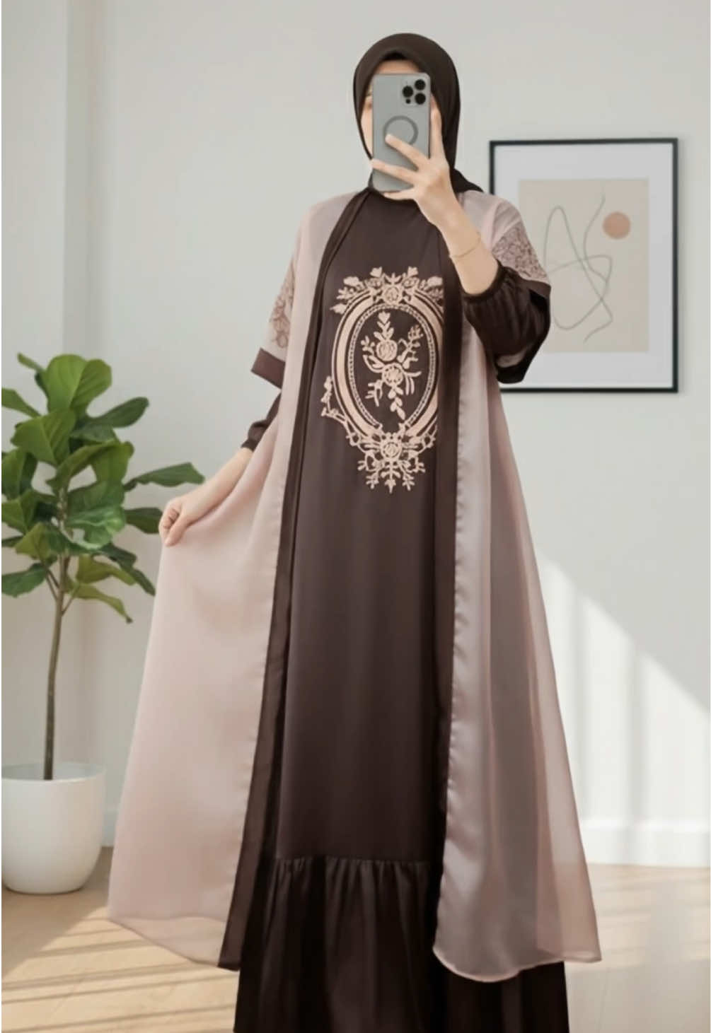 Gamis dress couple mewah elegan. Dipakai lebaran atau kondangan cakep banget #gamiscantik #gamiscouple #dresscouple #gamis #dresslebaran 
