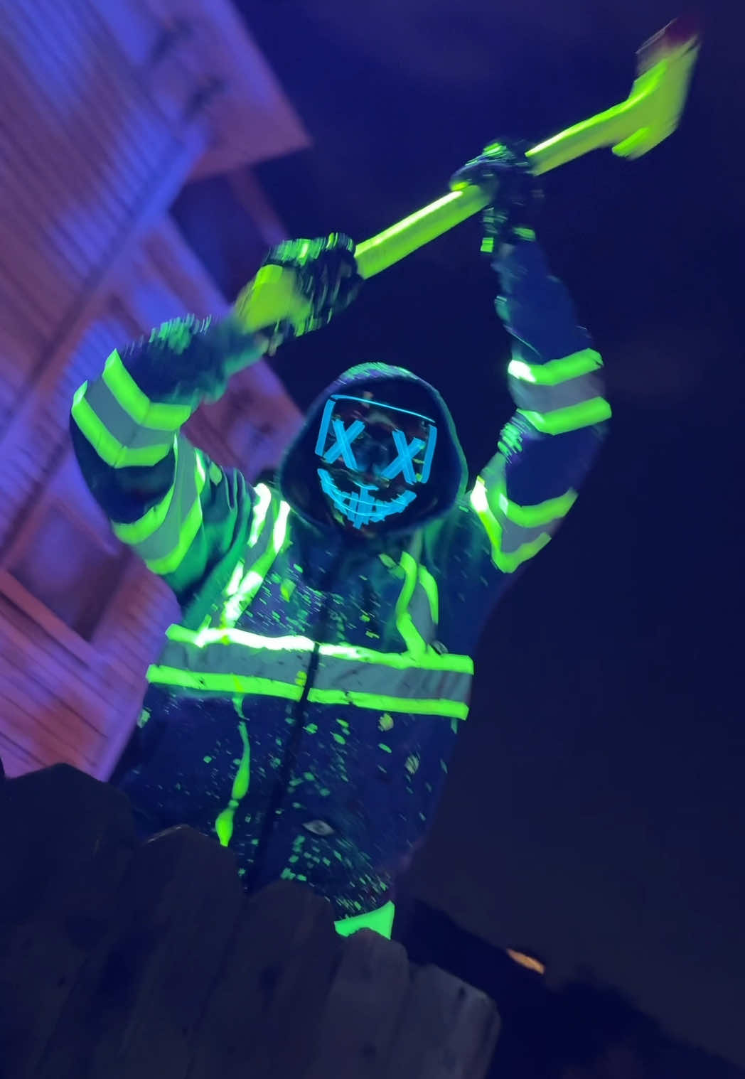 Tonight…We Purge 🔥🔥🔥 #hhn #halloweenhorrornights #thepurge #universalstudios #halloween @Universal Studios Hollywood 