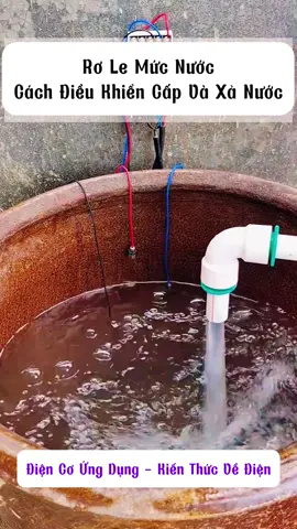 Nguyên Lý Hoạt Động Rơ-le Mức Nước – Tự Động Cấp Nước Thấp Khởi Cao Dừng