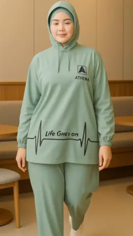 Promo Jas Hujan Pria dan Wanita ATHENA model Hoodie Anti Rembes 