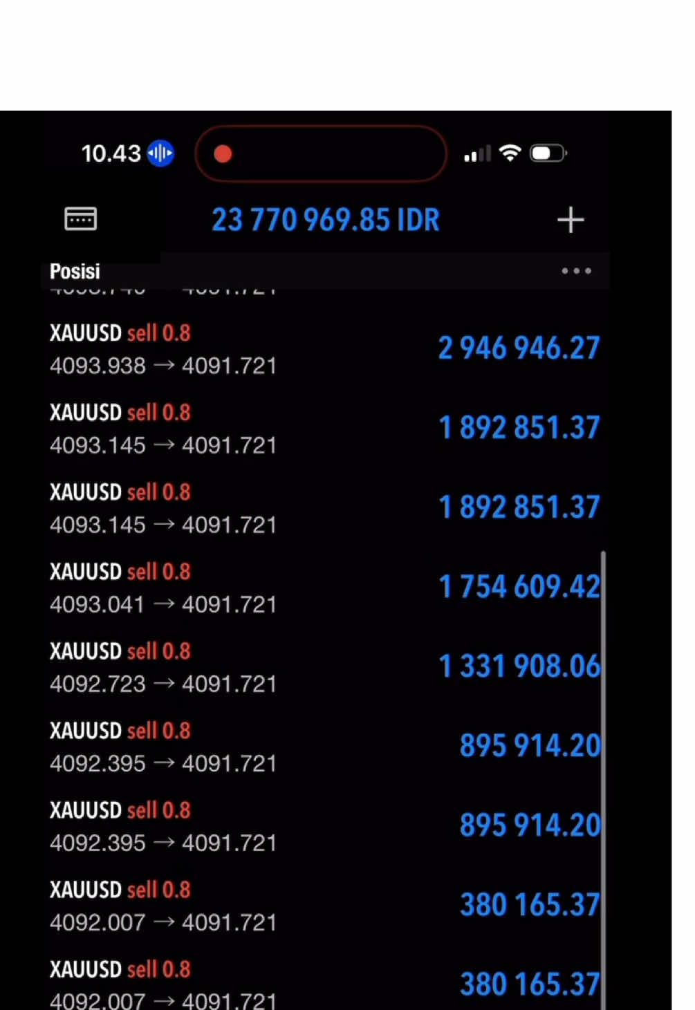 Dulu gue juga mikir, “Bisa nggak ya jadi Scalper dengan modal kecil?” Ternyata bisa banget 💸 asal ngerti timing dan pola yang tepat. Masalahnya, butuh waktu lama buat ngerti tekniknya… Dan itu yang pengen gue bantu lo lewatin 😉 Sekarang gue buka 10 slot GRATIS buat lo yang mau belajar scalping dengan cara yang santai tapi tetap powerful. Langsung bisa lo praktekin, dan aman buat modal lo 🔥 Cukup DM TikTok ini atau chat gue di Telegram, ketik “Mau”. Slot cuma 10 — abis ya udah 💬 Let’s level up bareng, bro 💹 #tradingforex #trading #forex #gold #fyp 