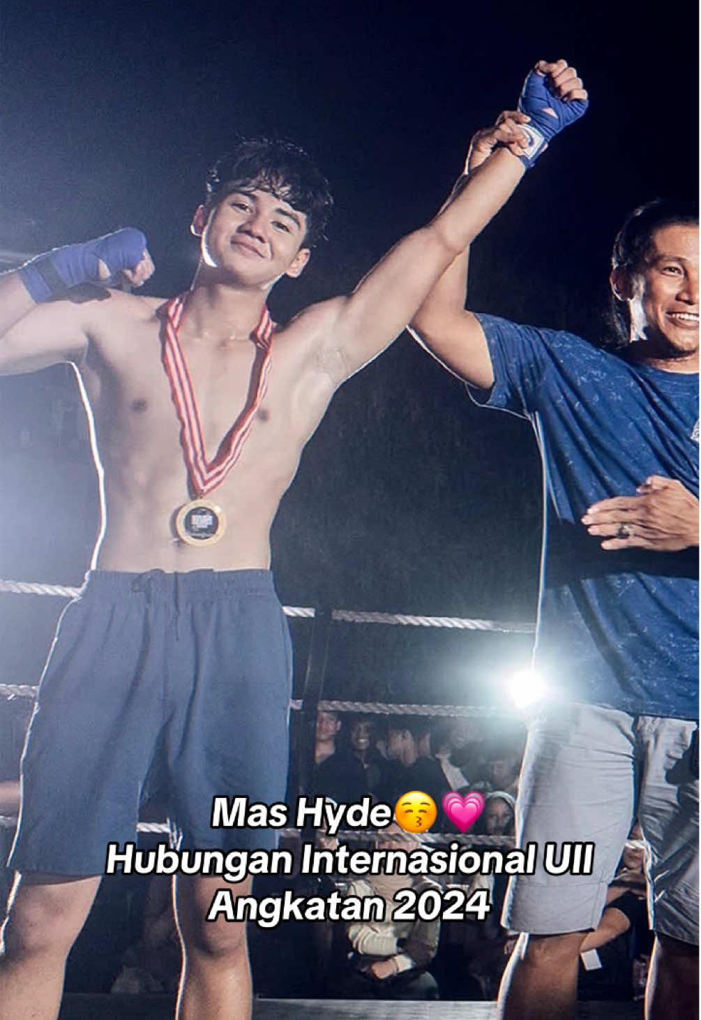 Masyaallah muka imut fisik sangar😭☝🏻💗💗💖💕✨  #uiiyogyakarta #uiigantengcantik #uiiboys #uiigirl #uiiganteng 