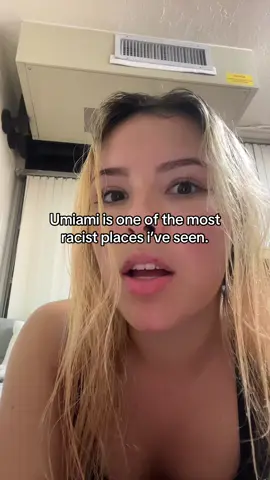 it’s so wild how comfortable people are with being vile humans like yall are grown acting like this bffr. #umiami #racist #icky 