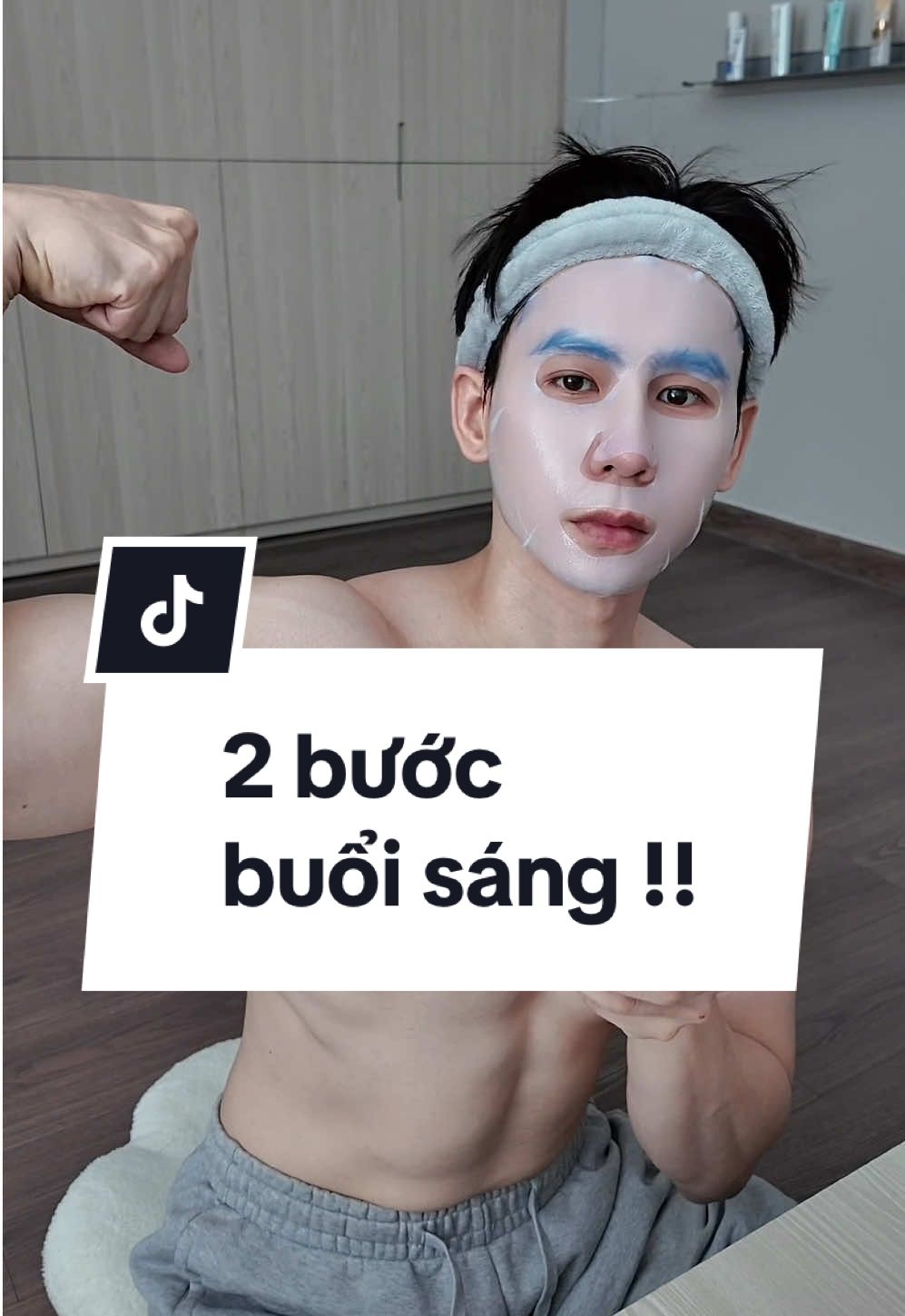 Hai bước basic buổi sáng của mình… #1m88 