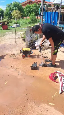 #REAIM เครื่องฉีดน้ำ แรงดันสูง 220 บาร์#ของดีบอกต่อ #แม่น้องอะตอม 