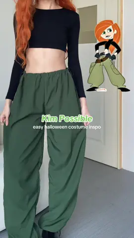 Part 2: easy halloween costume inspiration #kimpossible #halloweenlook #halloweencostume #costumeideas 