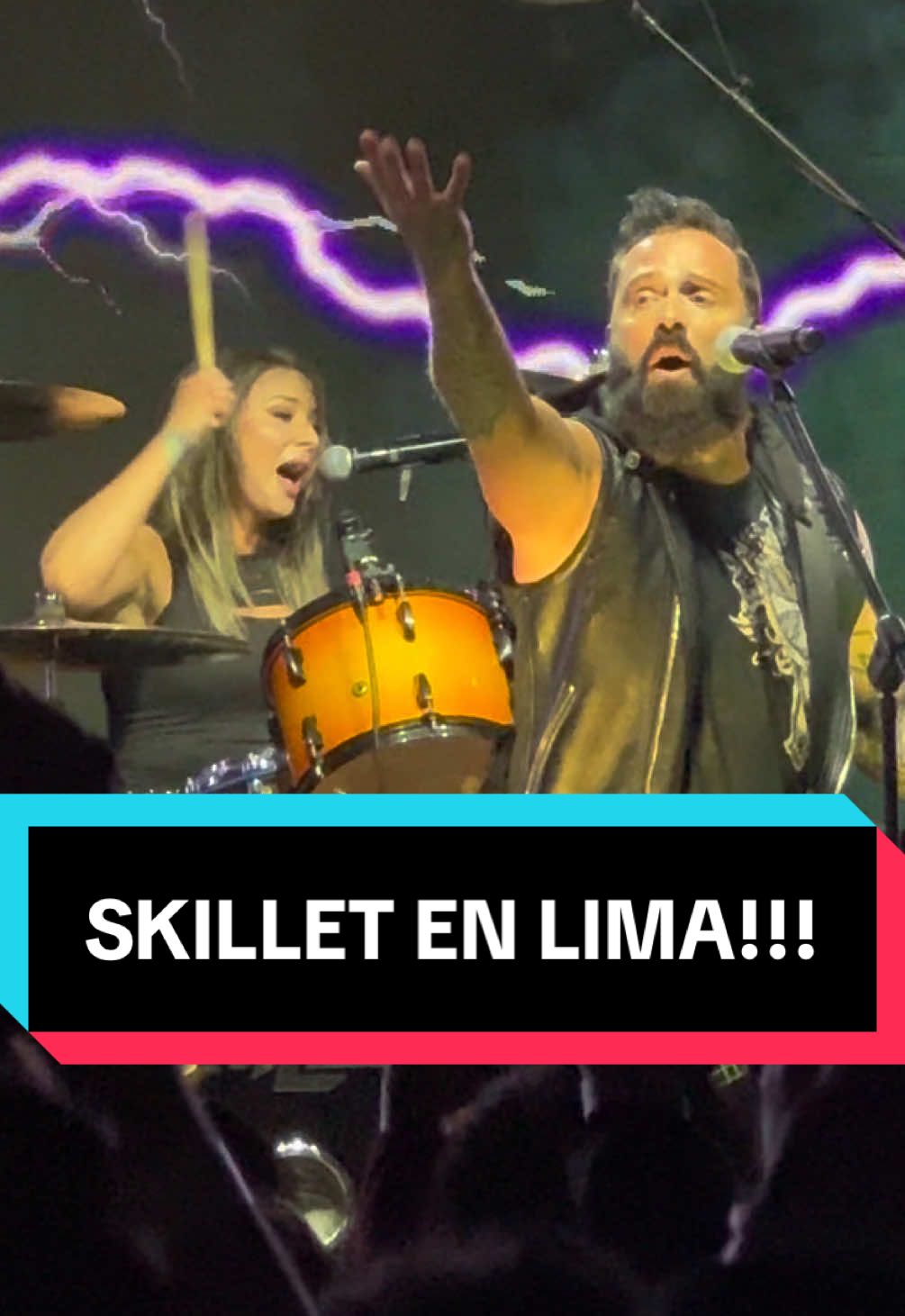 Skillet en Lima Perú 🔥🇵🇪 #skillet #conciertos #metal #rock #paratiii 