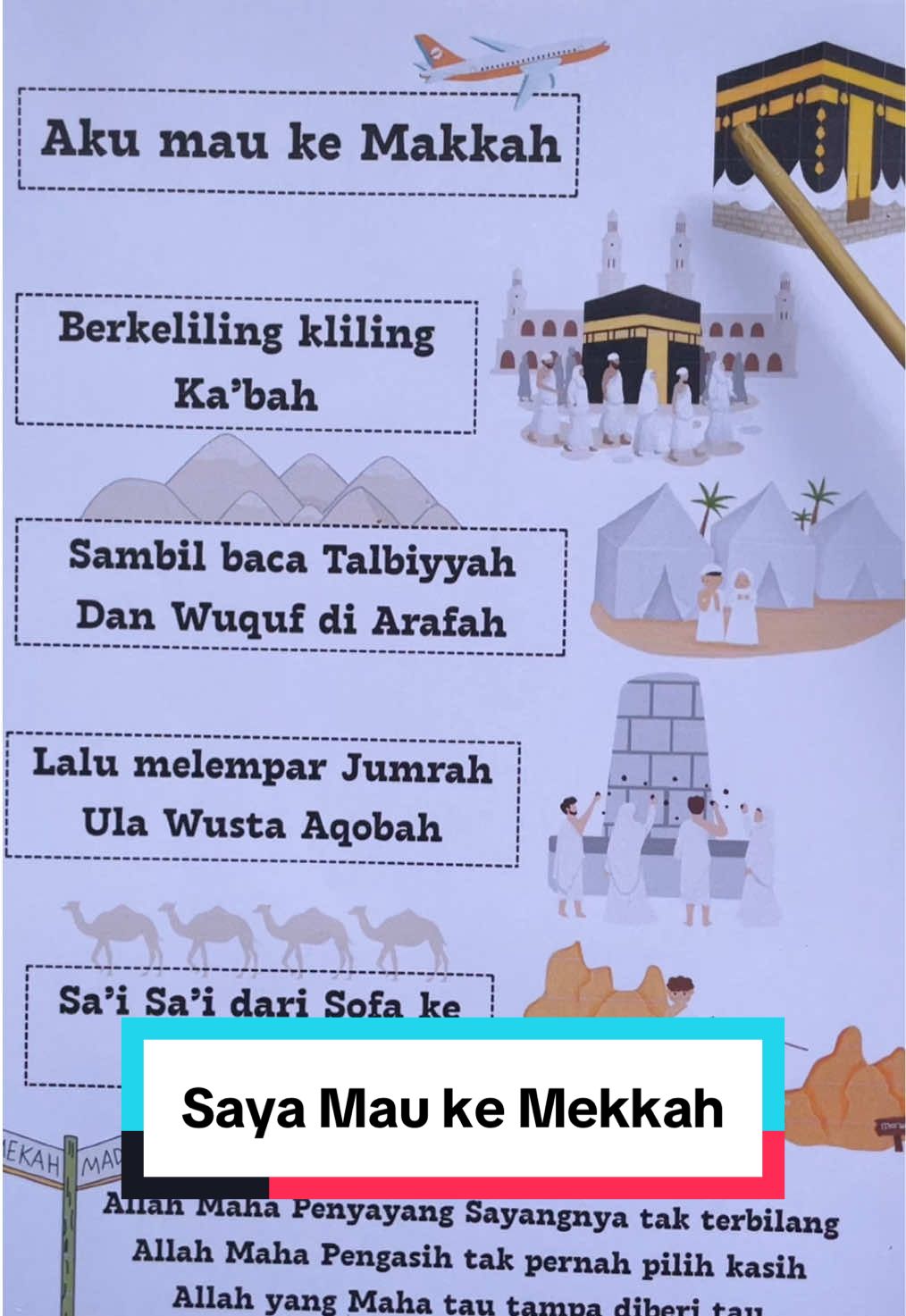 Siapa yang mau ke makkah? #kontenedukasi #laguanak #mekkah #haji #manasikhaji 