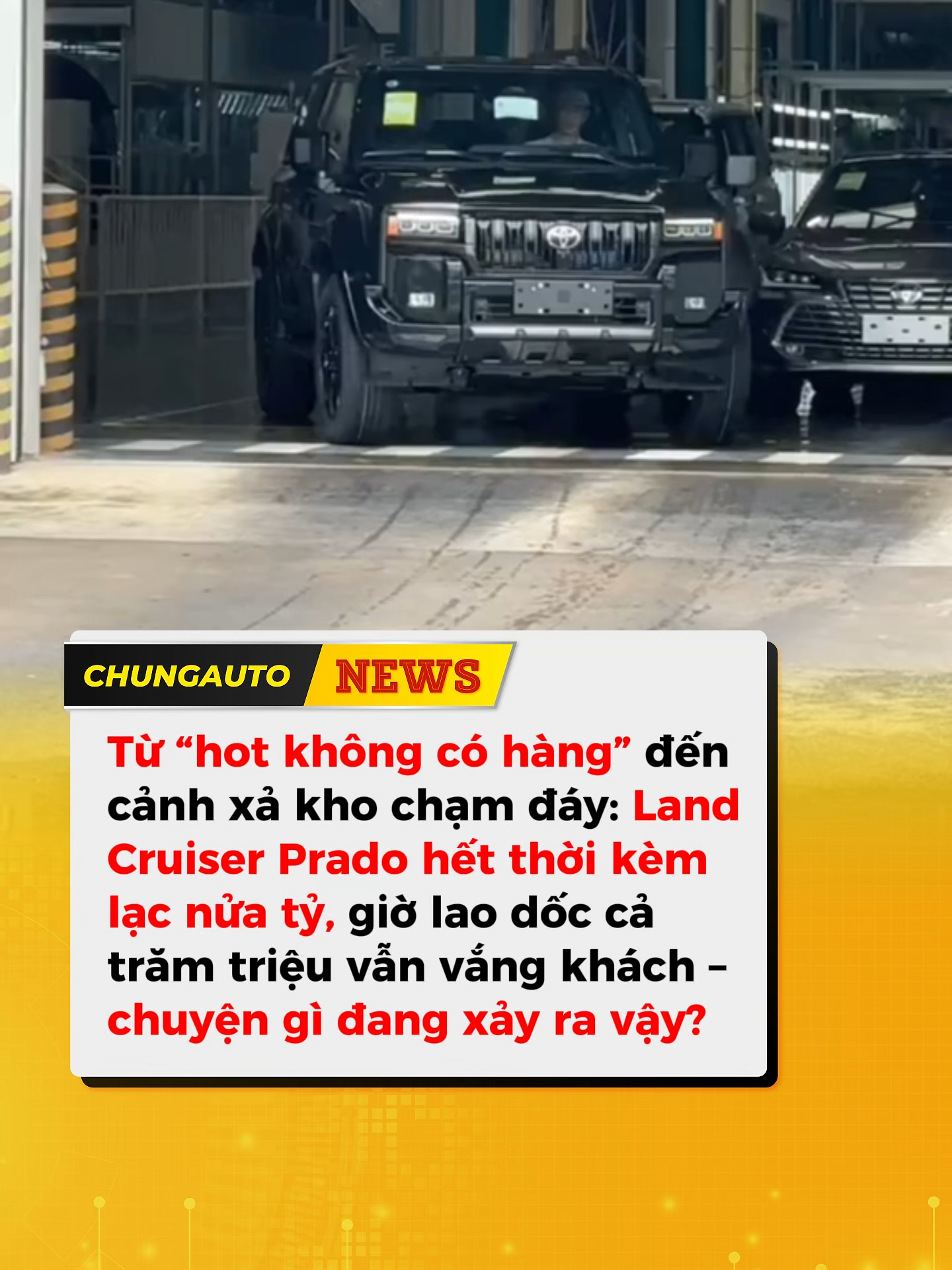 Từ “hot không có hàng” đến cảnh xả kho chạm đáy: Land Cruiser Prado hết thời kèm lạc nửa tỷ, giờ lao dốc cả trăm triệu vẫn vắng khách – chuyện gì đang xảy ra vậy? Ra mắt thị trường Việt Nam vào tháng 10/2024, Toyota Land Cruiser Prado LC250 nhanh chóng trở thành tâm điểm chú ý của giới yêu xe trong nước. Ngay sau khi ra mắt, LC250 rơi vào tình trạng “cháy hàng” trên toàn quốc. Thời điểm cuối năm 2024 đến đầu 2025, người mua xe phải chấp nhận chi thêm 300 - 500 triệu đồng tiền 