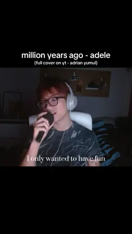million years ago - adele #cover #adele #singing #millionyearsago #bandlab 