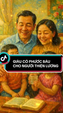 GIÀU CÓ PHƯƠC BÁU CHO NGƯỜI THIỆN LƯƠNG #congdonghocphat #giangphap #phapthoai #TikTokAwardsVN #sucotamtam 