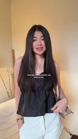 halter tops are my top tier ✨ #haltertop #topforwomen #womenoutfit #outfit #outfitideas 