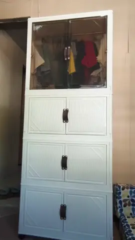 Napaka worth it ng cabinet nato, spacesaver dahil marami ka ng damit na mailalagay dito, nohussle na din pag gusto mong ilipat dahil may 4wheels na siya at pag ayaw mo na gamitun pwed mo syang e fold ulit🥰😍#foldablecabinetstorage 