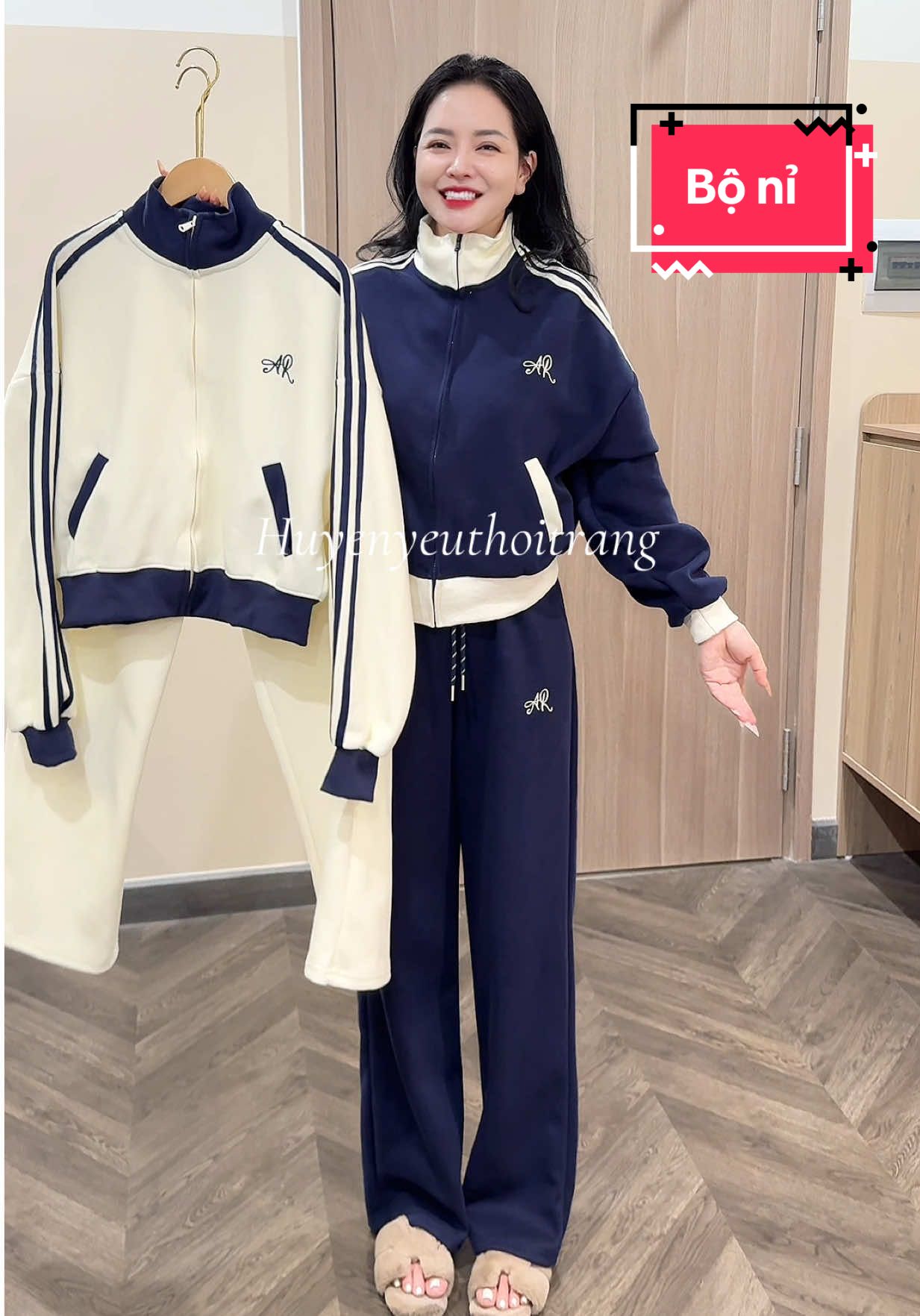 Bộ nỉ xinh nè #xuhuong #boni 