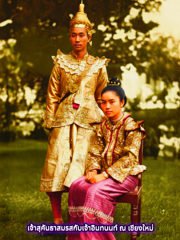 #เจ้าอินทนนท์ ณ เชียงใหม่ #เจ้าสุคันธาณเชียงใหม่  #เชียงใหม่#เชียงตุง #หอคำหลวง เจ้าสุคันธา ณ เชียงใหม่ (31 มกราคม พ.ศ. 2453 −15 มกราคม พ.ศ. 2546) เป็นเจ้าธิดาในเจ้าฟ้าก้อนแก้วอินแถลง เจ้าผู้ครองนครเชียงตุงที่ 40 เกิดแต่เจ้านางบัวทิพย์หลวง ต่อมาเจ้าสุคันธาสมรสกับเจ้าอินทนนท์ ณ เชียงใหม่ พระโอรสของเจ้าแก้วนวรัฐ เจ้าผู้ครองนครเชียงใหม่คนสุดท้าย ประดุจสะพานเชื่อมสายสัมพันธ์ระหว่างเชียงตุง-เชียงใหม่