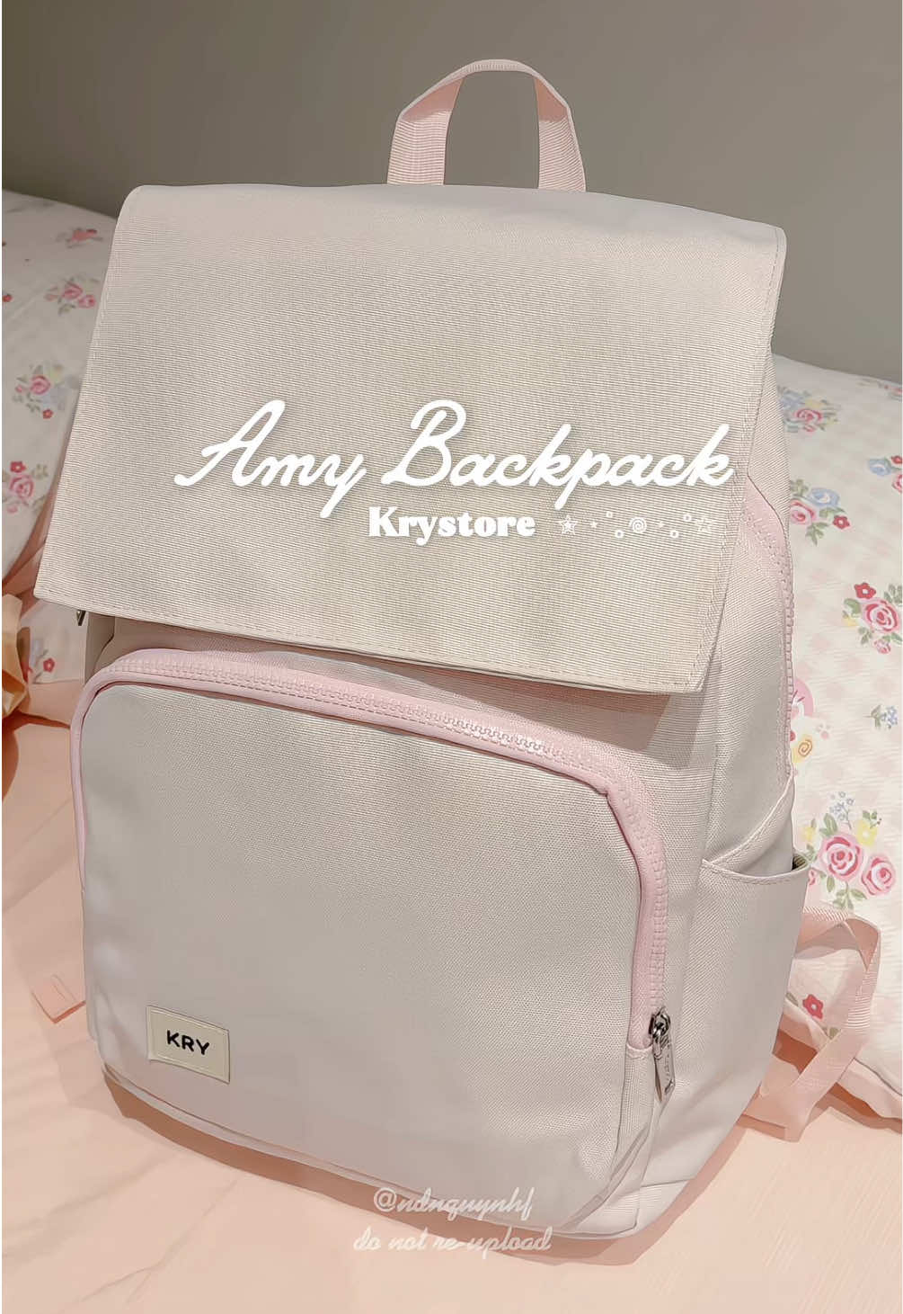 Chưa bao giờ thất vọng về chất lượng của balo nhà Kry✨🎀 #krystore #balokry #unboxing #bag #backpack 