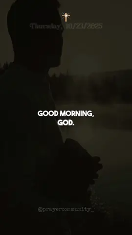 Thursday Morning Prayer — A Day of Victory and Purpose.  #MorningPrayer #TodayPrayer #MorningPrayer #PrayerOfTheDay #PowerfulMorningPrayer