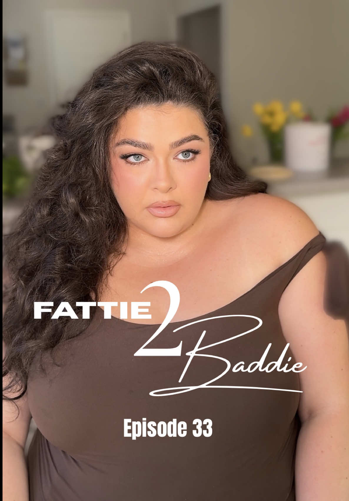 Episode 33 of turning from Fattie to Baddie… She taught me to enhance what’s already there and that hit home 🥹. We’re all just learning to see ourselves the way we deserve to be seen 🥰 #fattie2baddie  #glowupjourney #baddiemakeup #makeuptransformation #selflove 