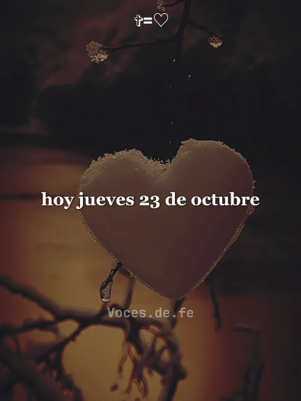 Dios, Buenos días, hoy jueves 23 de octubre. #dios #jesus #bendiciones #oraciondelamañana #buenosdias 