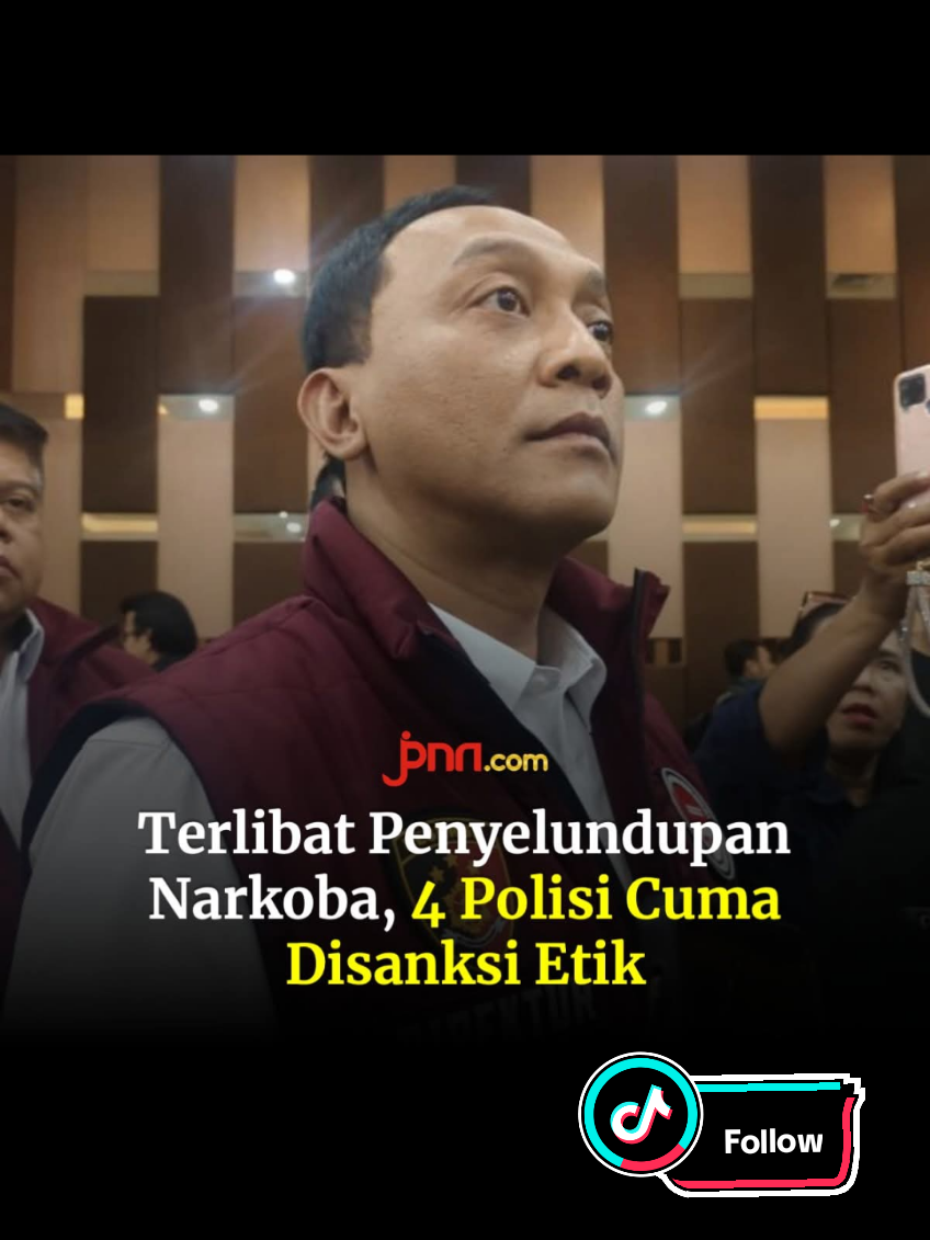 Empat personel polisi di Nunukan, Kalimantan Utara, yang terlibat kasus penyelundupan narkoba jenis sabu-sabu yang terungkap pada Juli 2025 hanya disanksi etik dan tidak diproses pidana. 