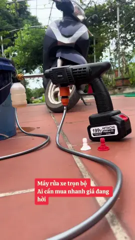 Máy rửa xe hitachi mua nhanh giá đang hời #mayruahitachi #mayruaxeapluccao #mayruaxemini #mayruaxegiađinh #xuhuong #xunghuongtiktok 