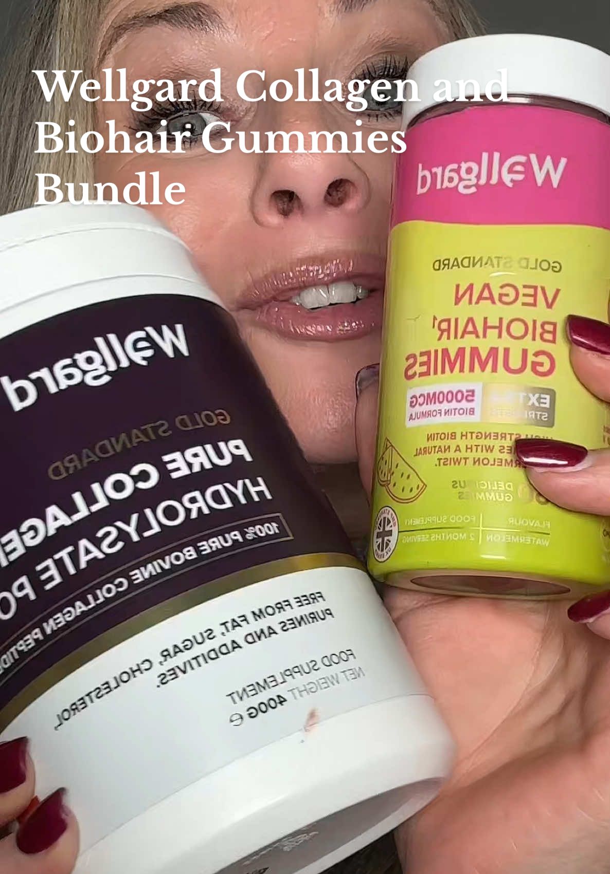 Buy the Collagen and get the Biohair Hair Gummies for free #wellgard #collagenpowder #biohairgummies #supplementsforwomen #TikTokMadeMeBuyIt  @Wellgard 