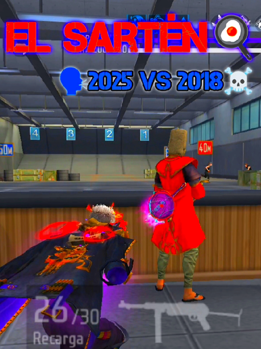 🤯Sartén 🍳 🗣️2025 VS 2018☠️ #Freefireeeeeeeeeeeeeeeeeeeeeeeeeeeeeeeeeeeeeeeeeeeee