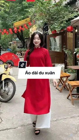 Áo dài du xuân 😊 @Mix&Đẹp  @Mix&Đẹp  @Mix&Đẹp #thoitrang #mixdep #fyp #aonu #xuhuong 
